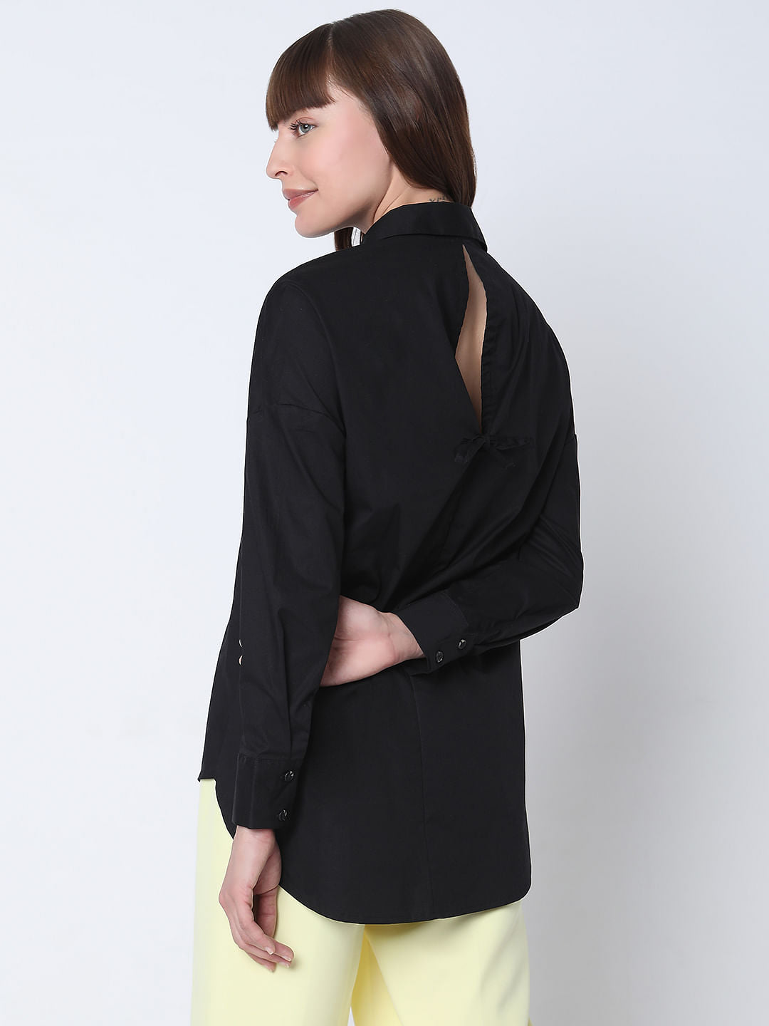 Black Full Sleeves Shirt