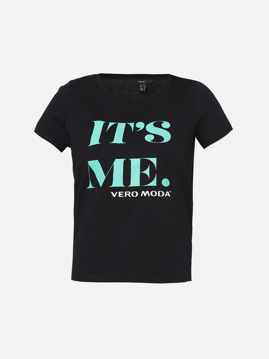 Black Printed T-Shirt