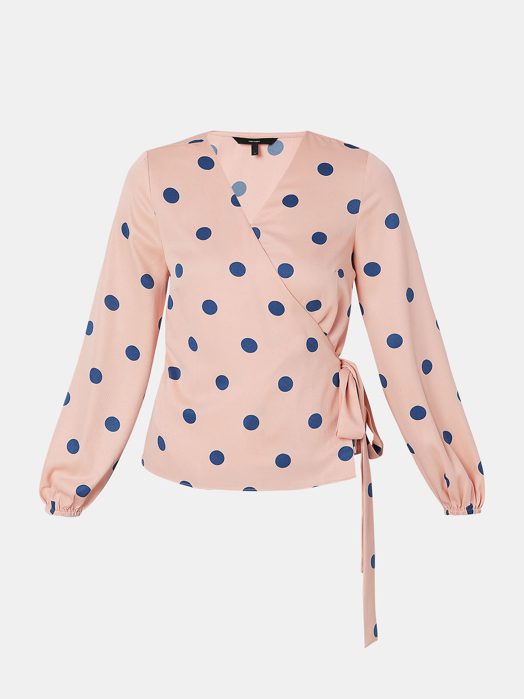 Pink Polka Dot Top