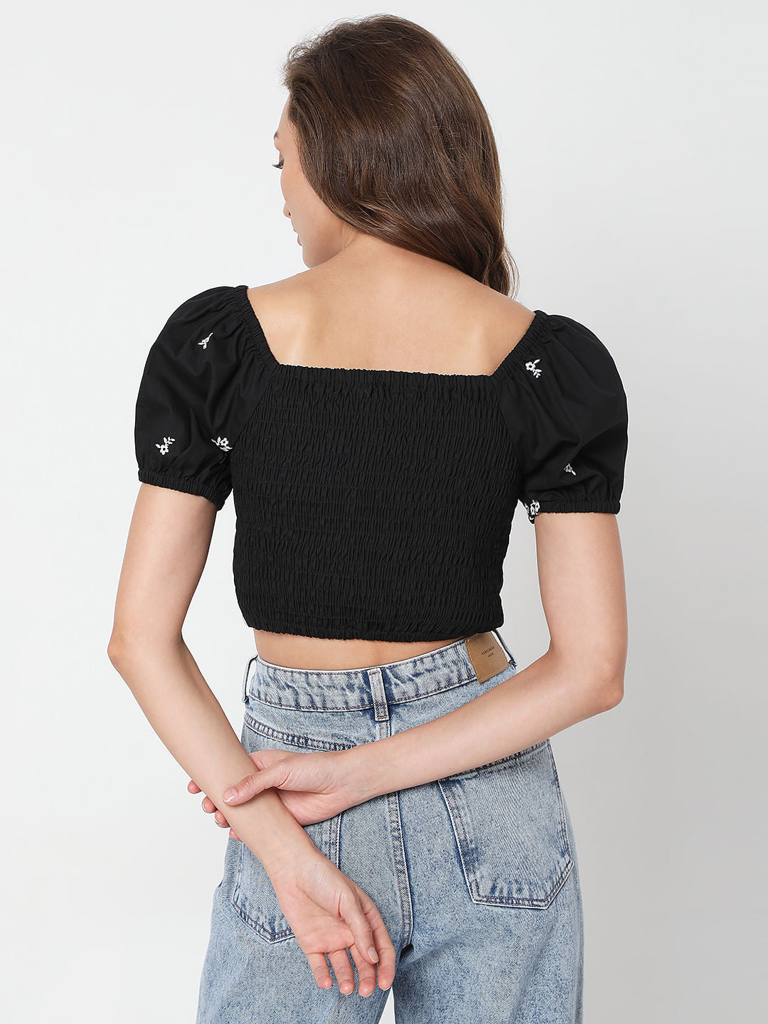 Black Crop Top