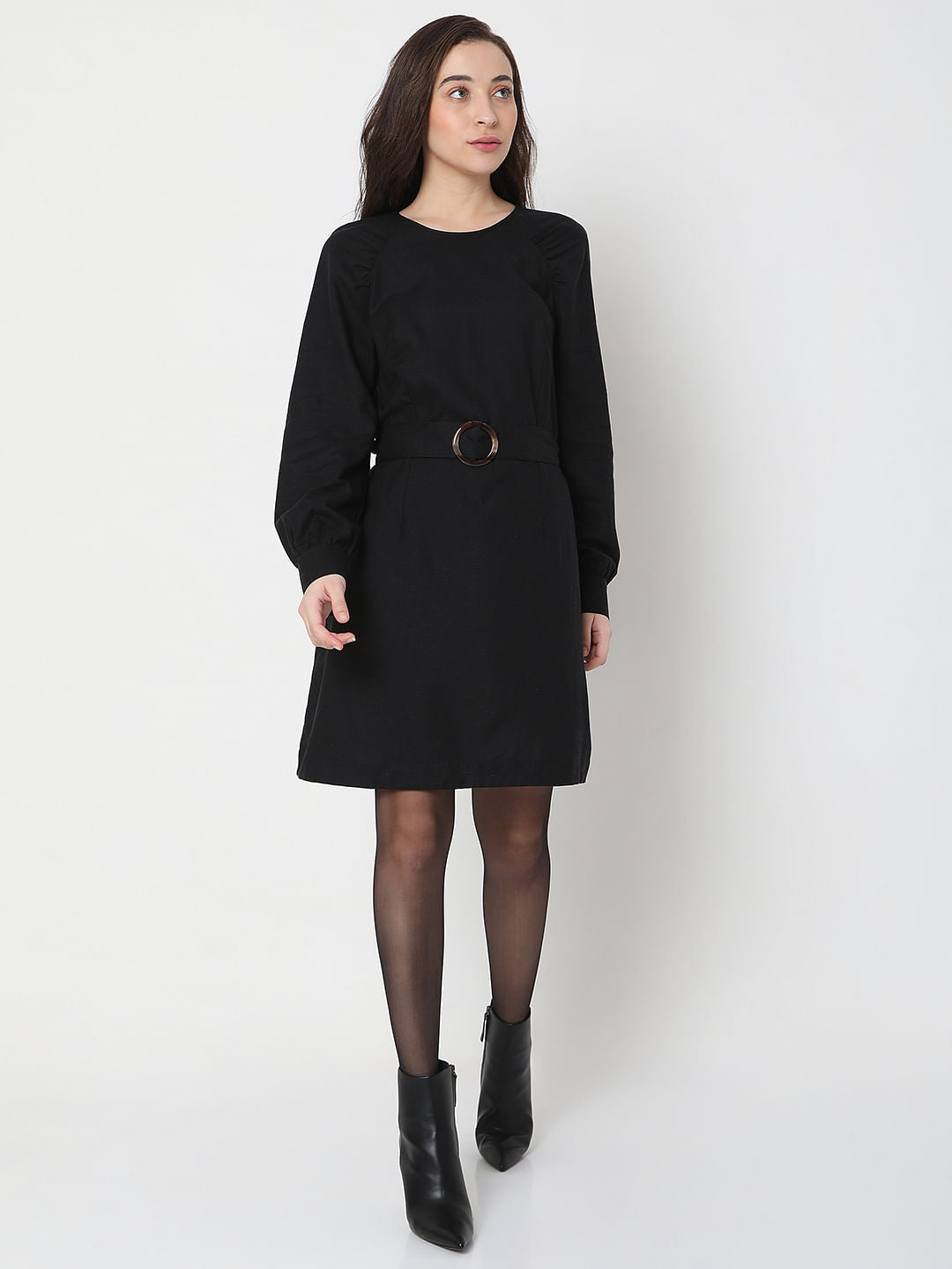 Black Shift Dress