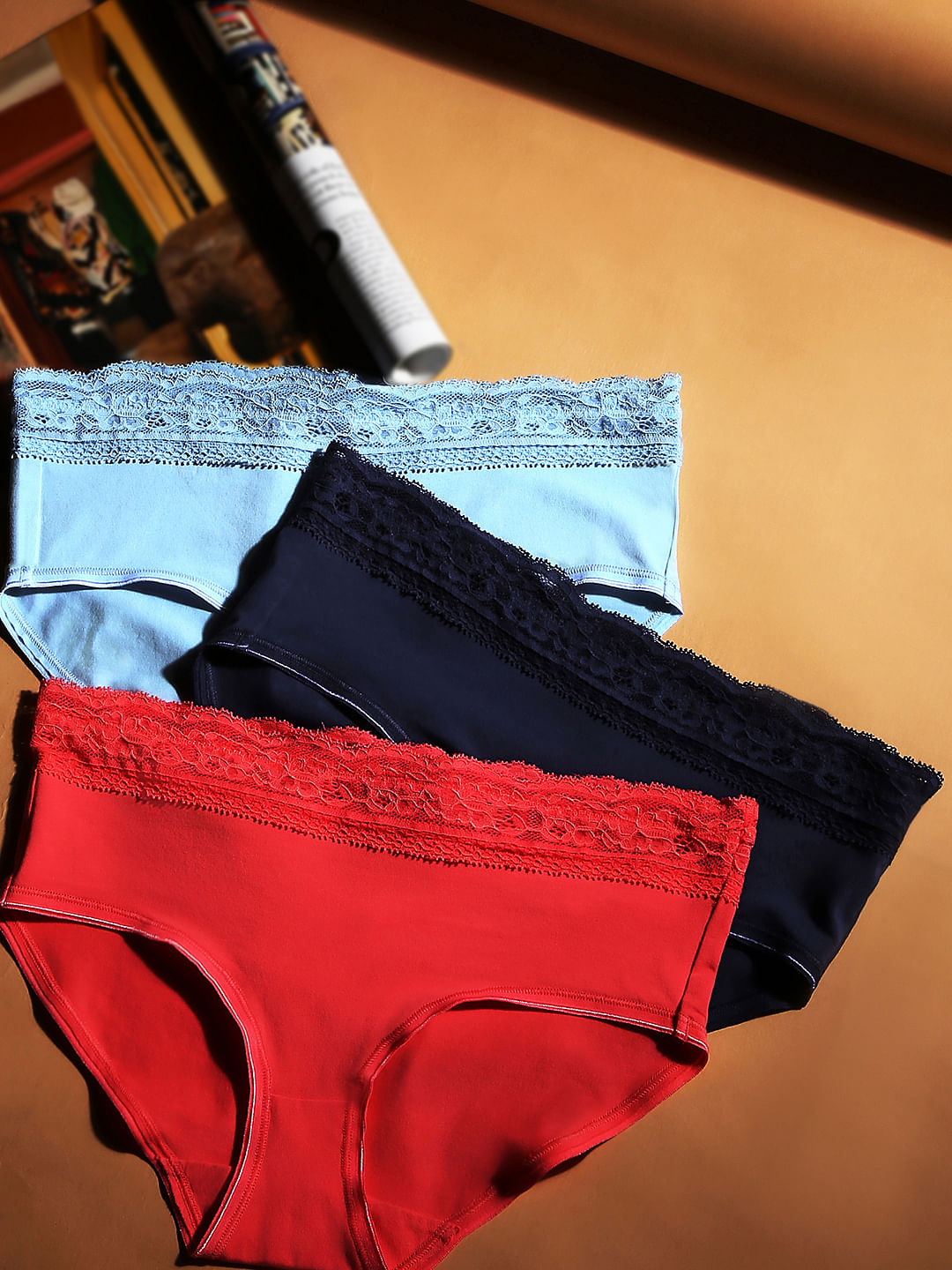 Intimates Pack Of 3 Midi Briefs