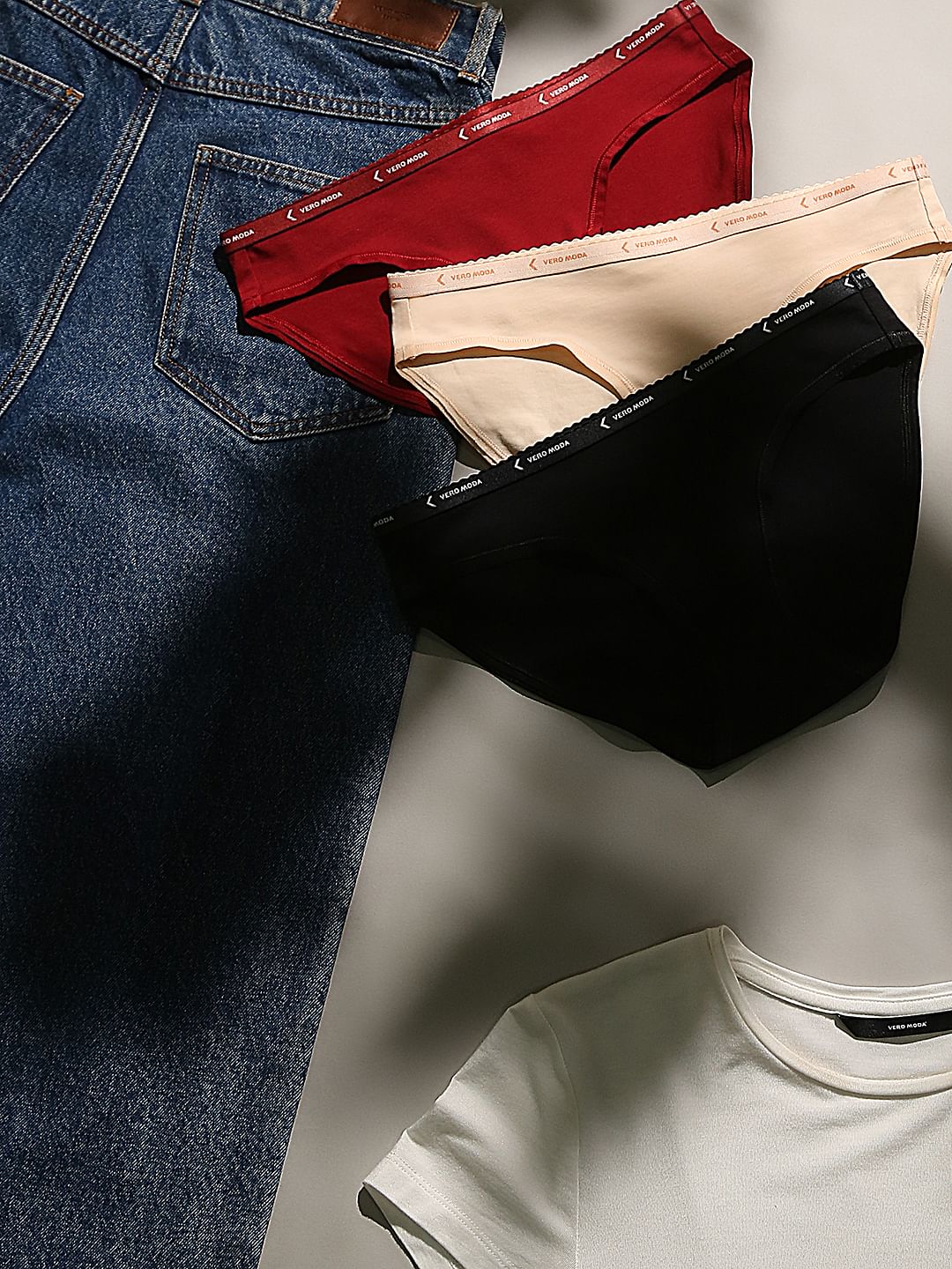 Intimates Pack Of 3 Logo Print Mini Briefs