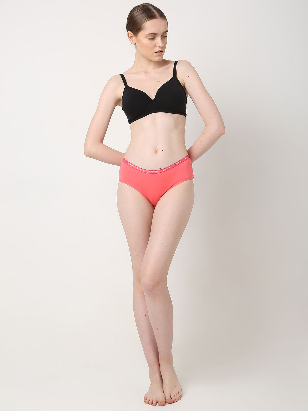 Intimates Pack Of 3 Logo Print Hipster Briefs