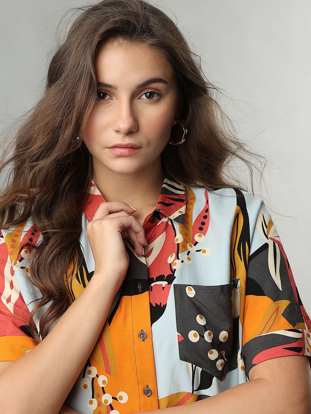 Multi-Coloured Printed Shirt