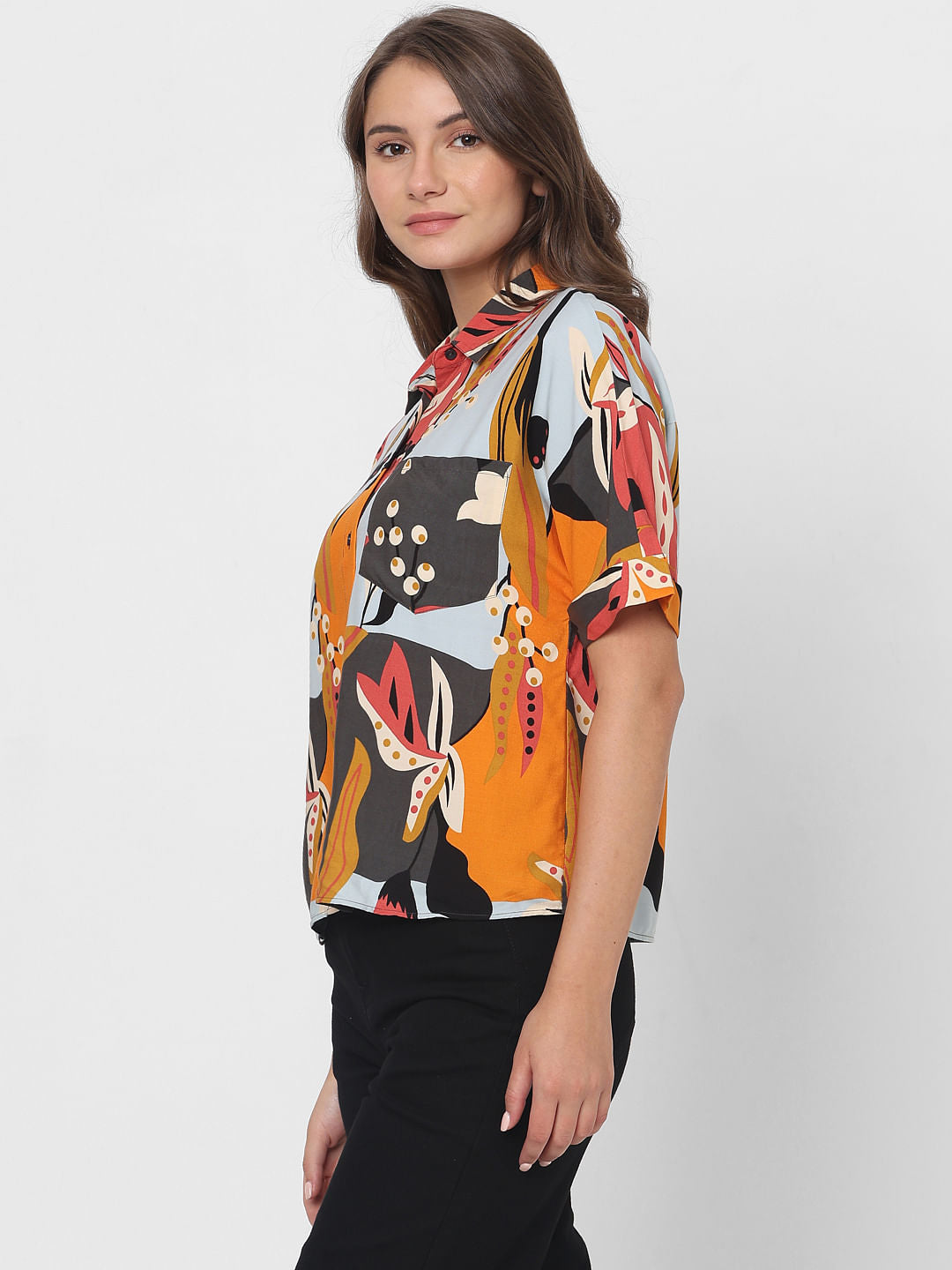 Multi-Coloured Printed Shirt