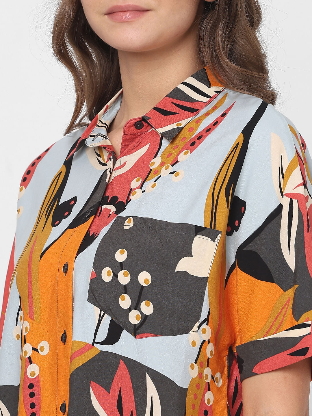 Multi-Coloured Printed Shirt