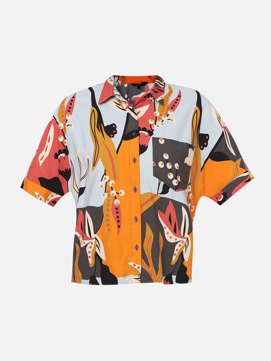 Multi-Coloured Printed Shirt
