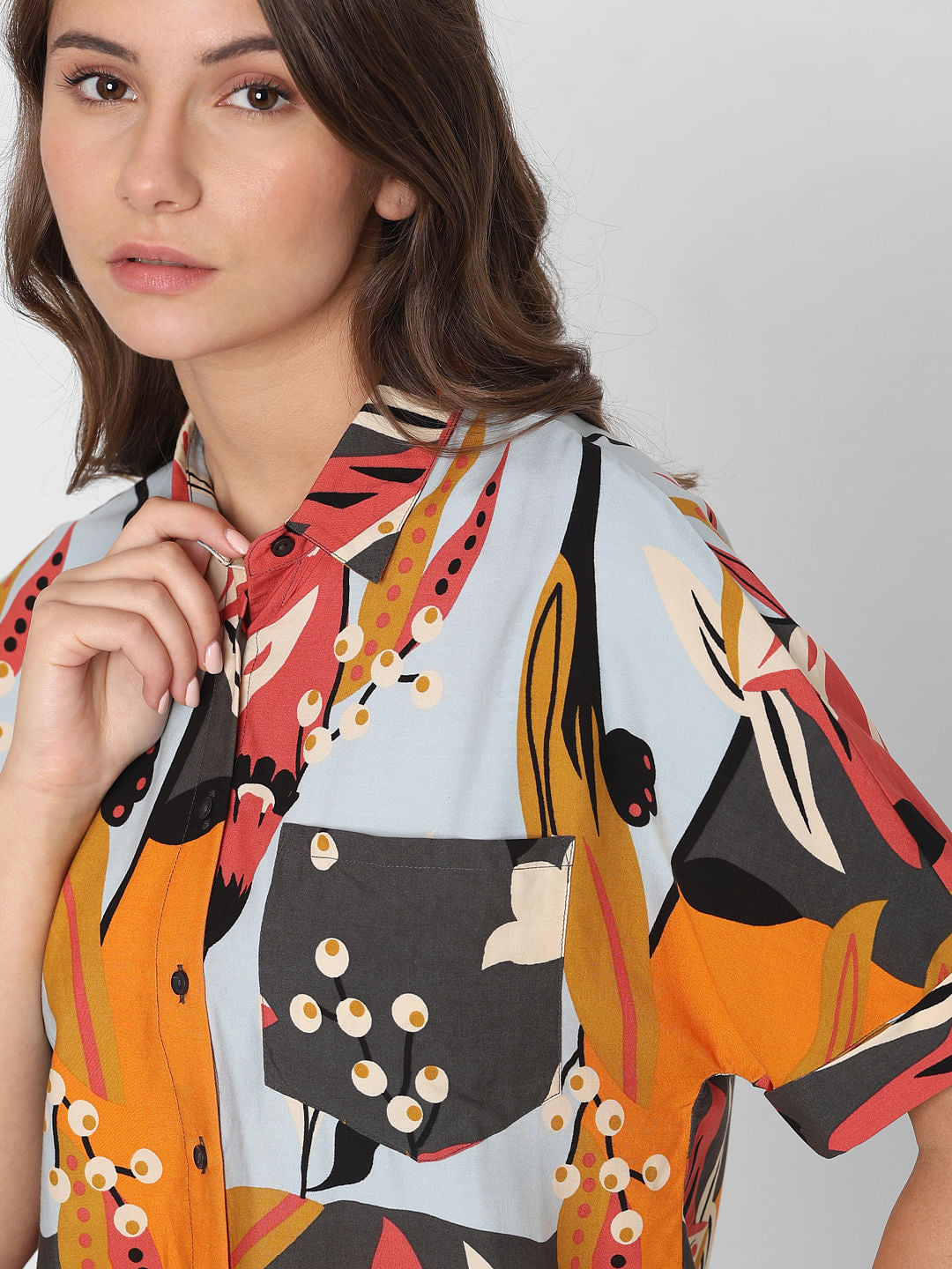 Multi-Coloured Printed Shirt