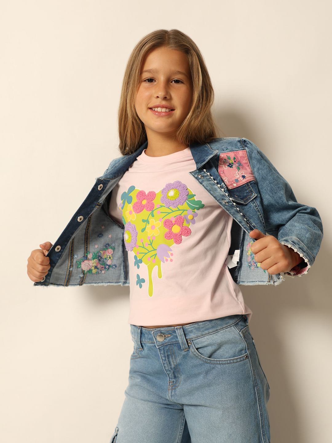 Pink Graphic Print T-Shirt