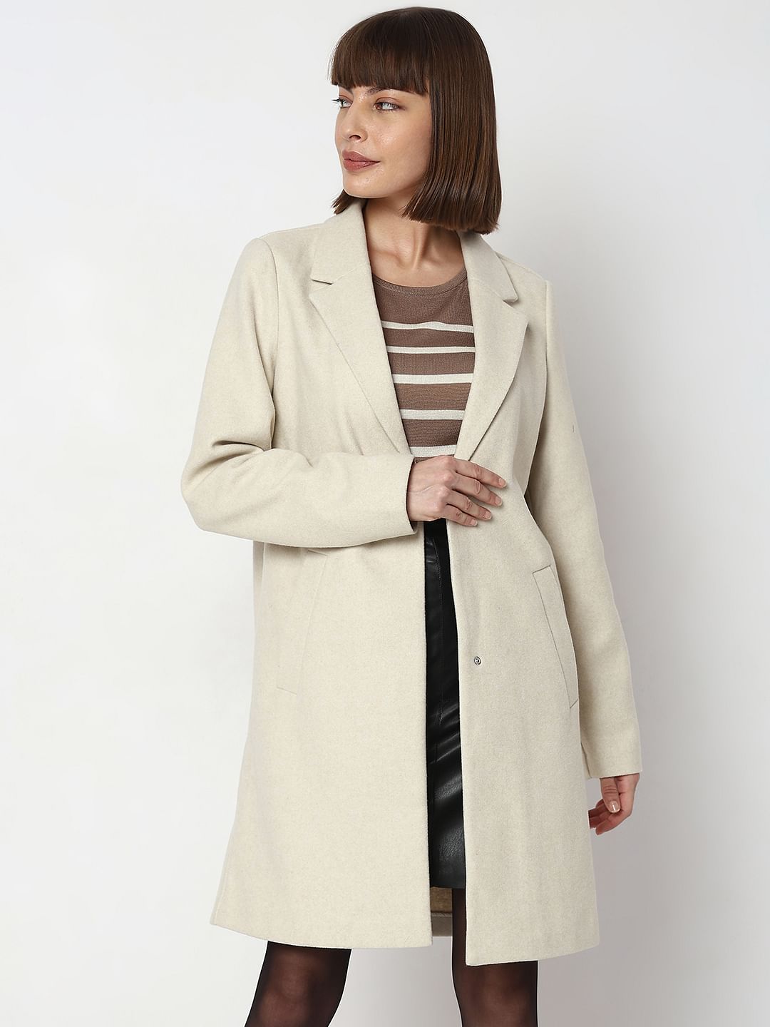 Beige Long Coat