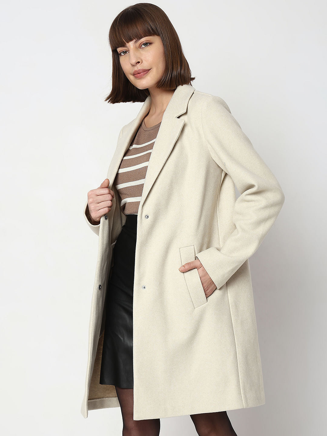 Beige Long Coat