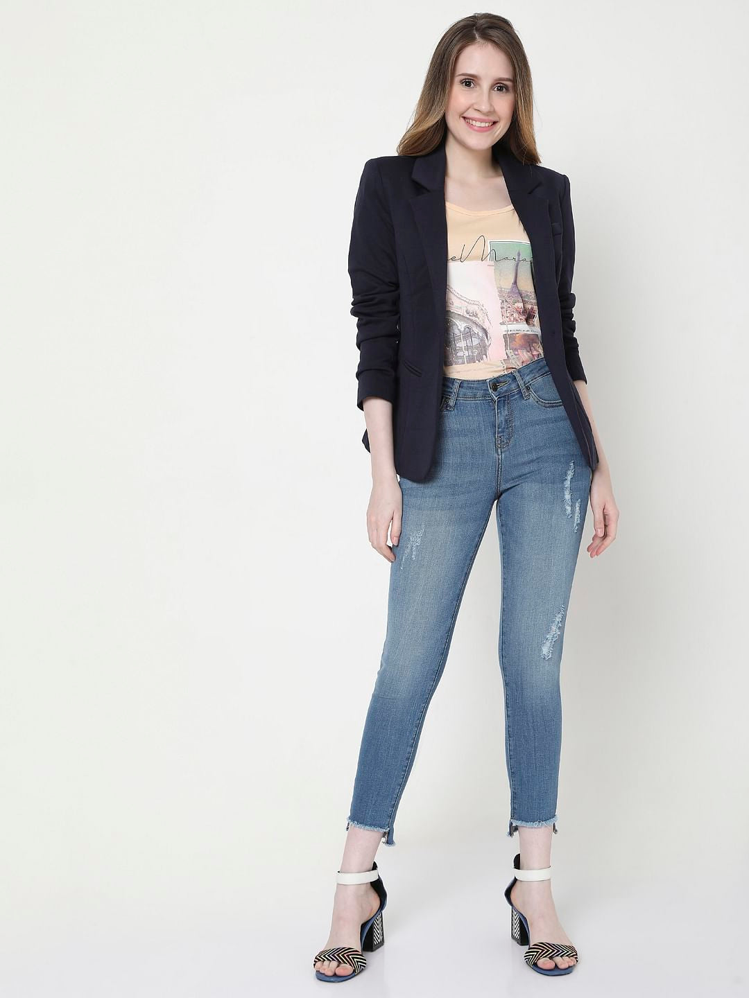 Blue Formal Co-Ord Set Blazer