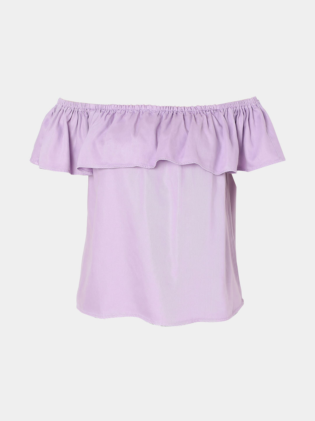 Lilac Off Shoulder Top