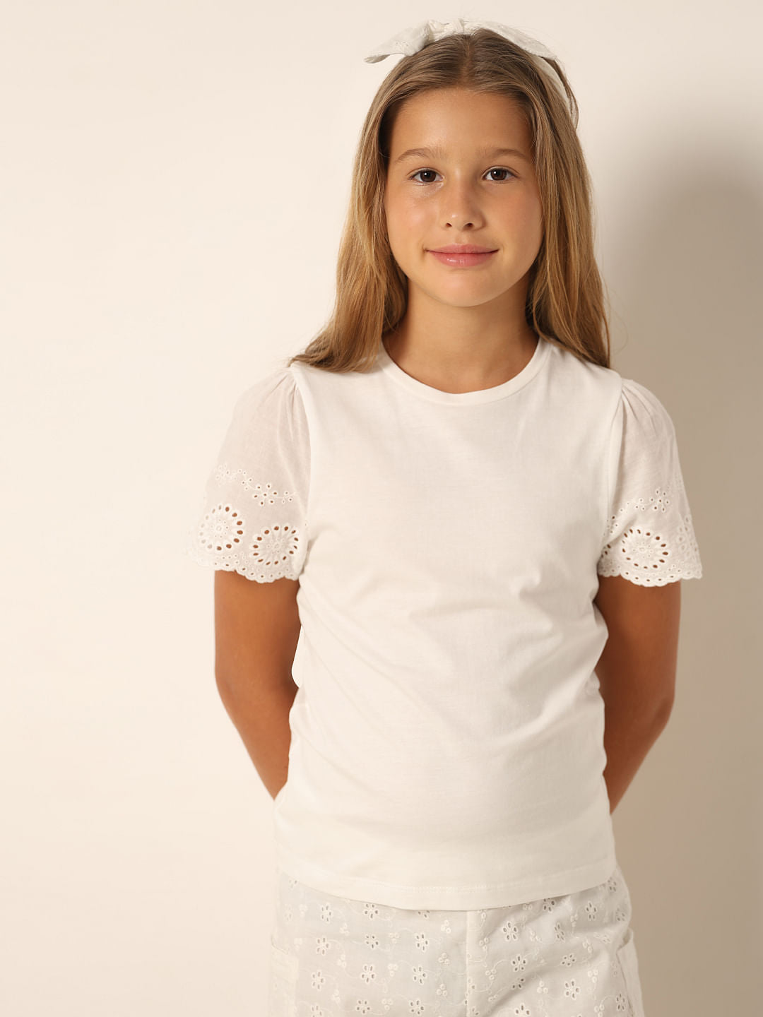 Off-White Cotton Top