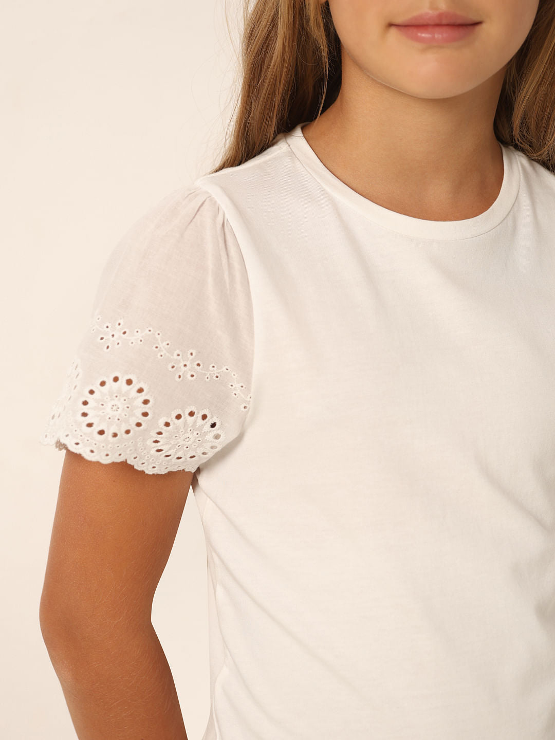 Off-White Cotton Top