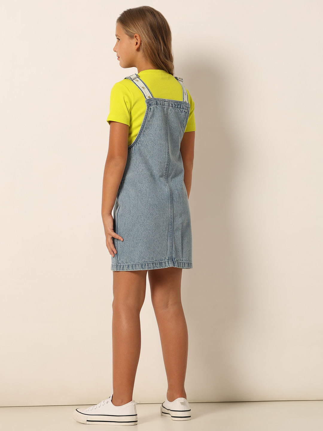 Blue Cotton Denim Dungaree