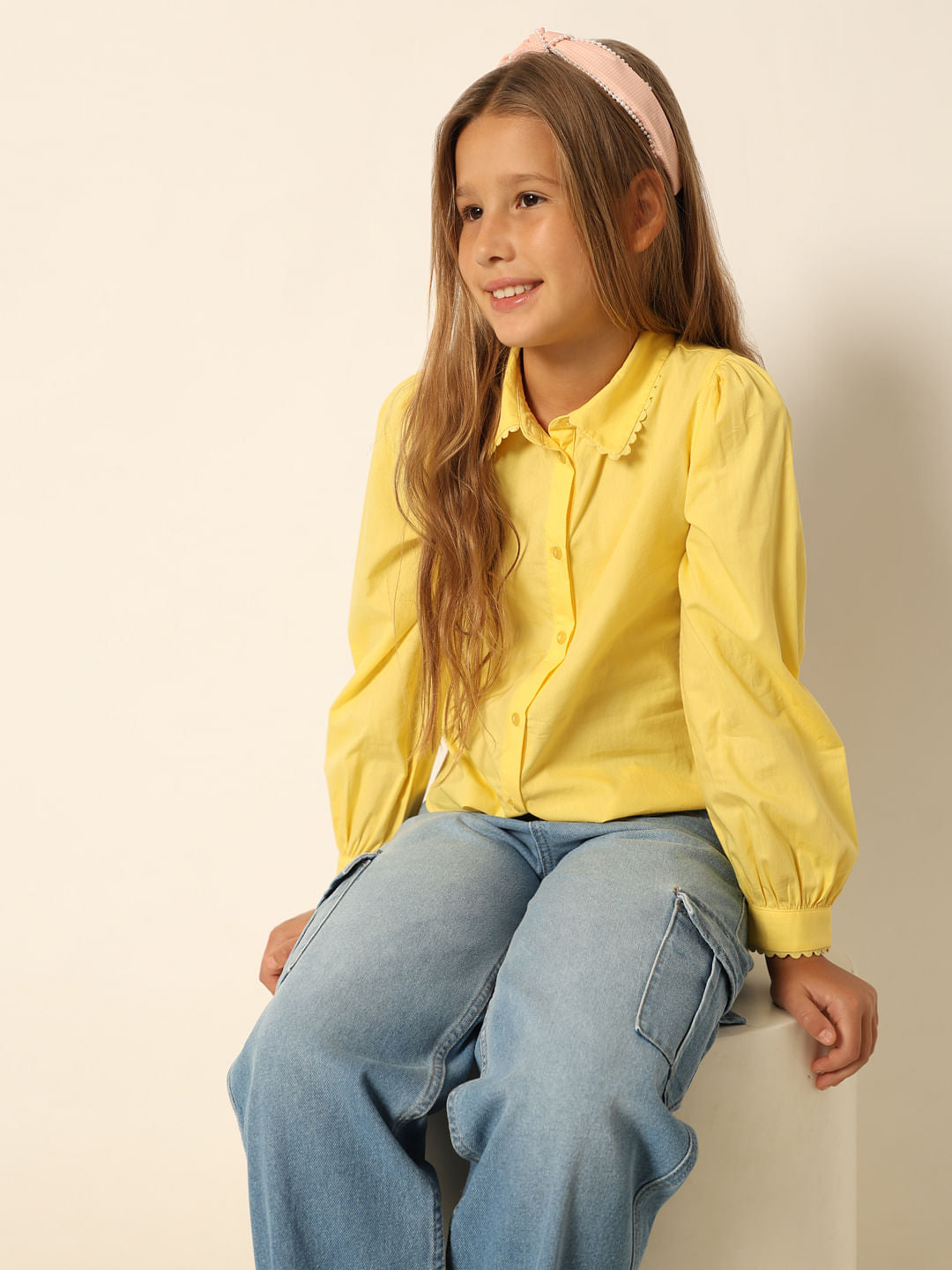 Yellow Cotton Shirt