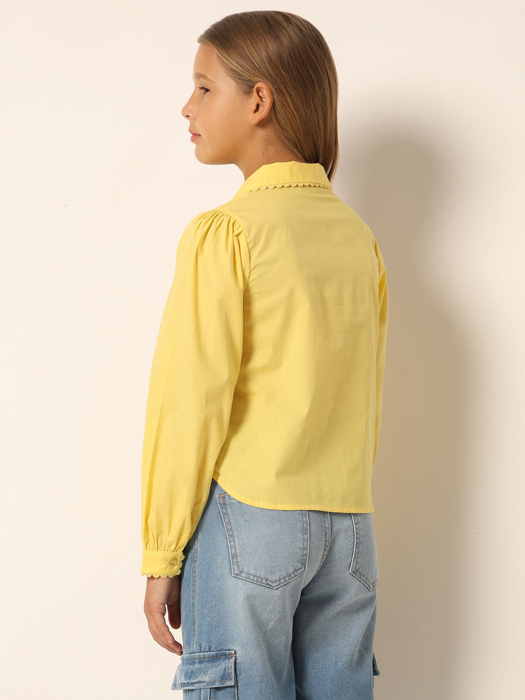 Yellow Cotton Shirt