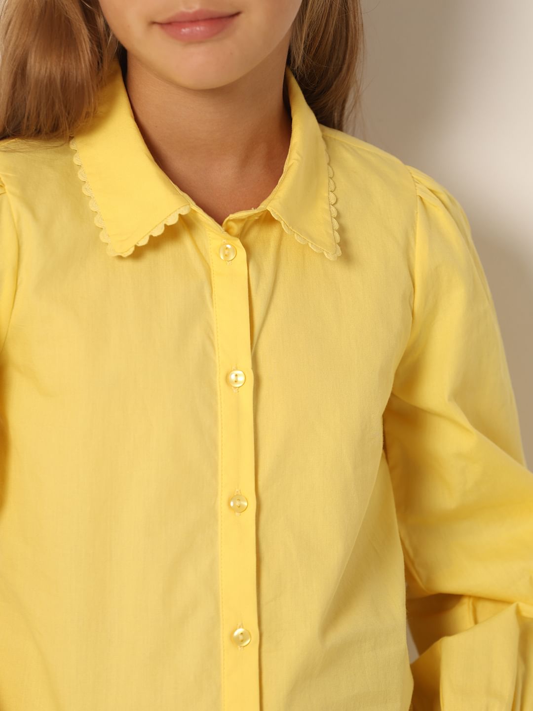 Yellow Cotton Shirt