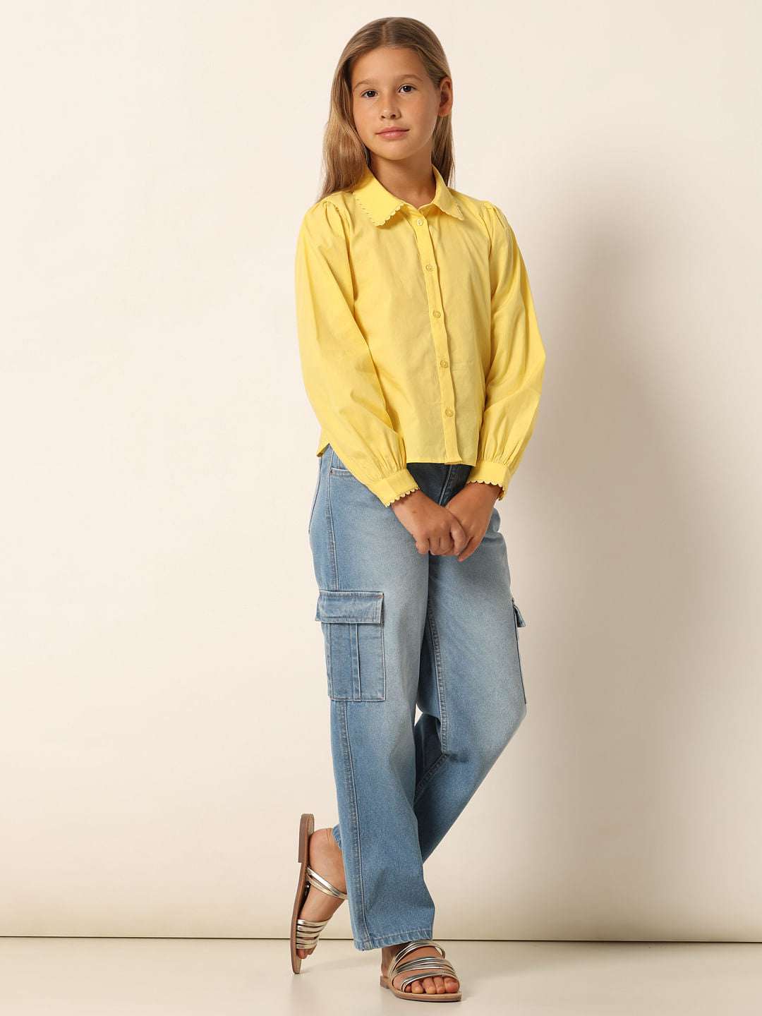 Yellow Cotton Shirt