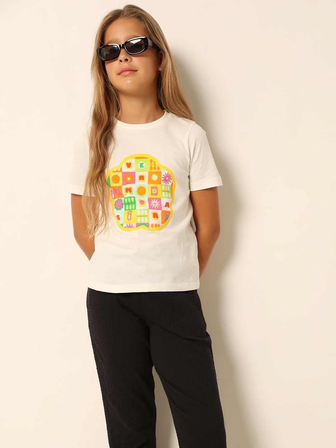 Pink Graphic Print T-Shirt