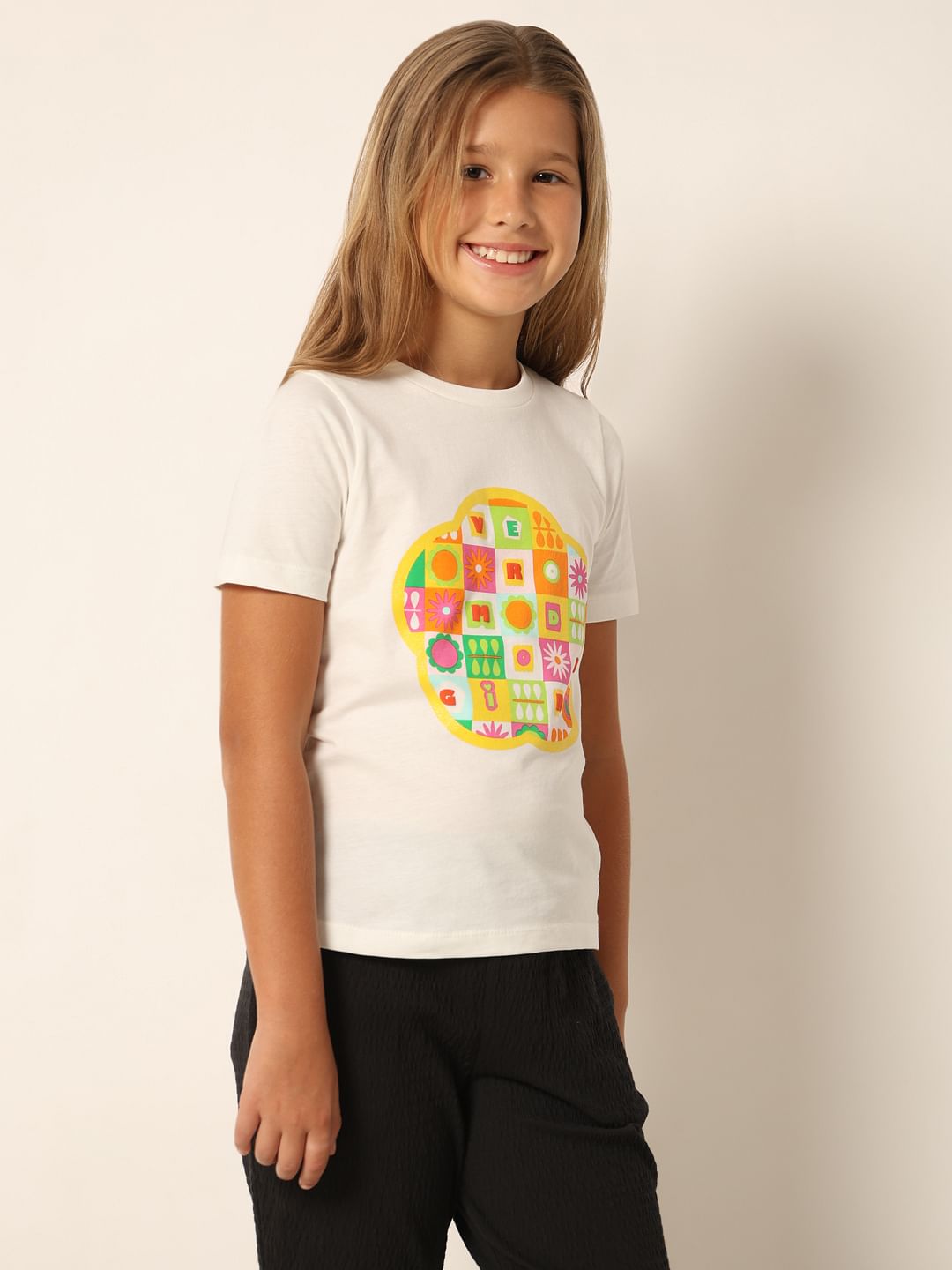 Pink Graphic Print T-Shirt