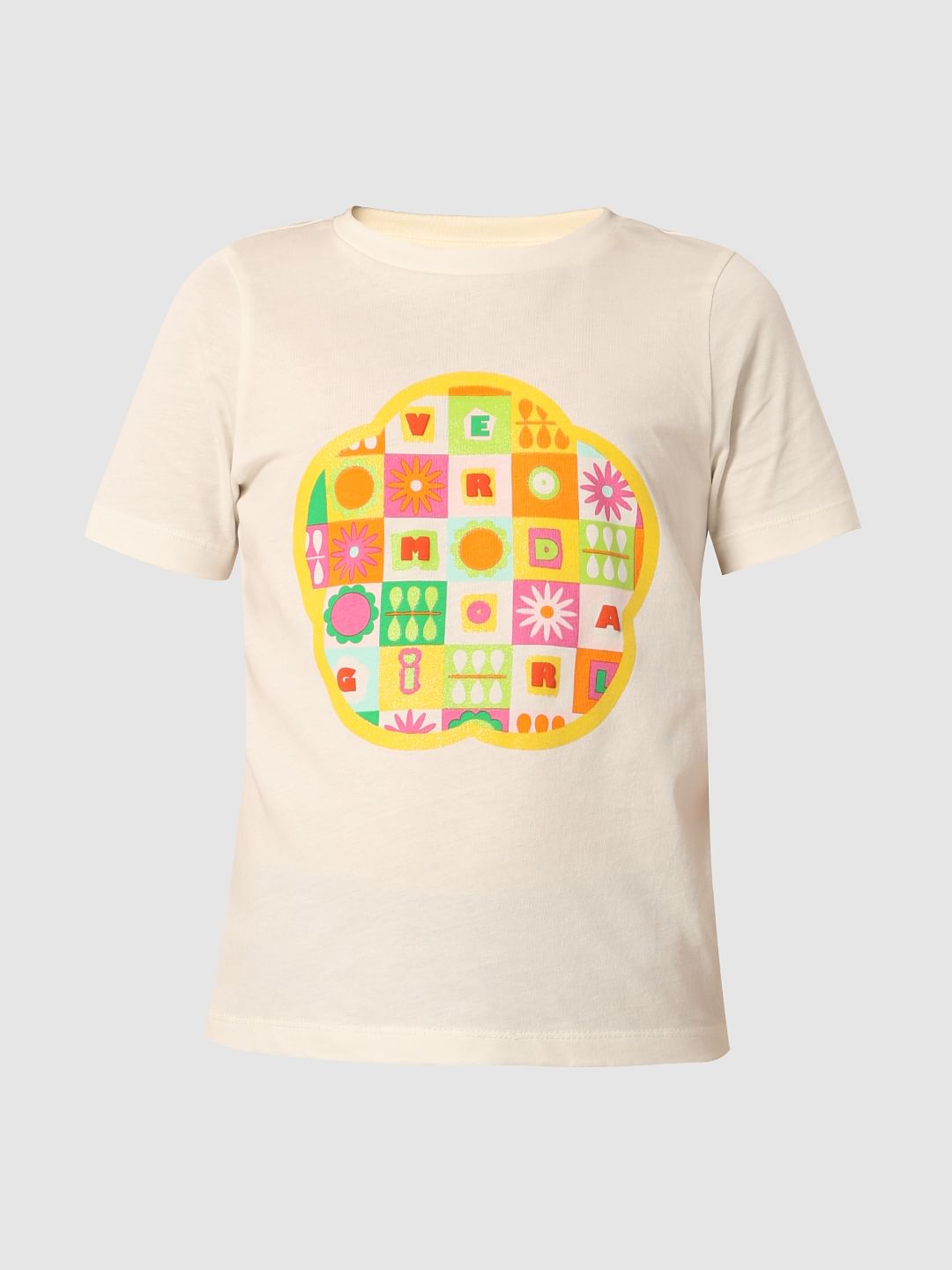 Pink Graphic Print T-Shirt