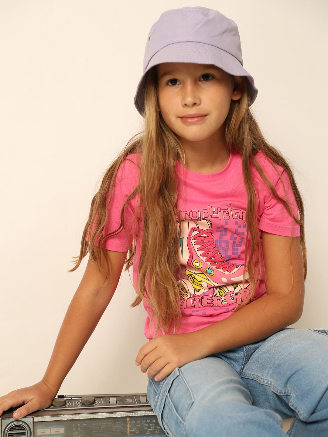 Pink Graphic Print T-Shirt