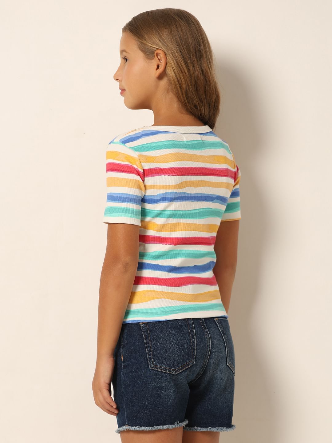 White Striped T-Shirt