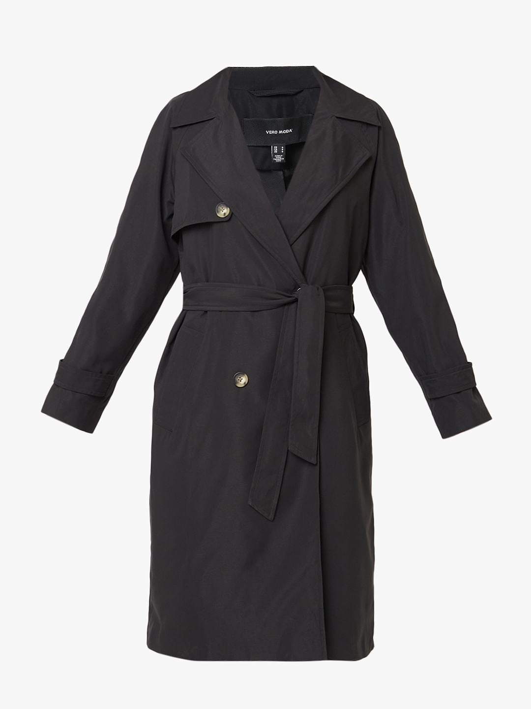 Black Long Trench Coat