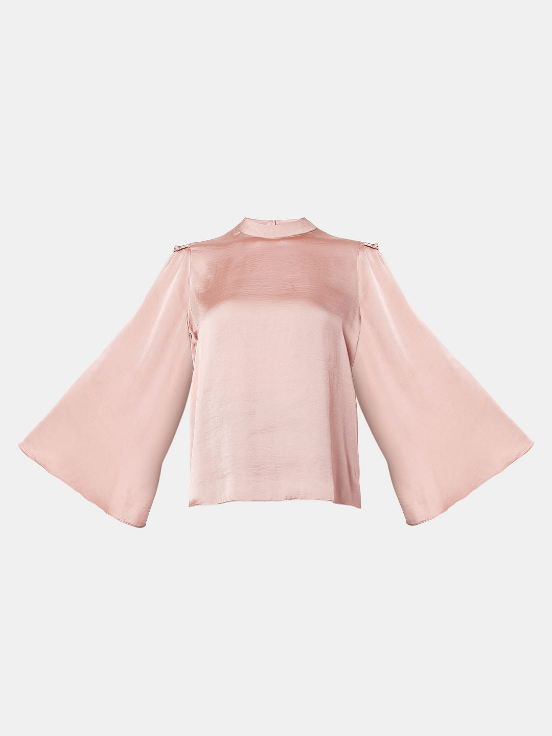 Pink Satin Top