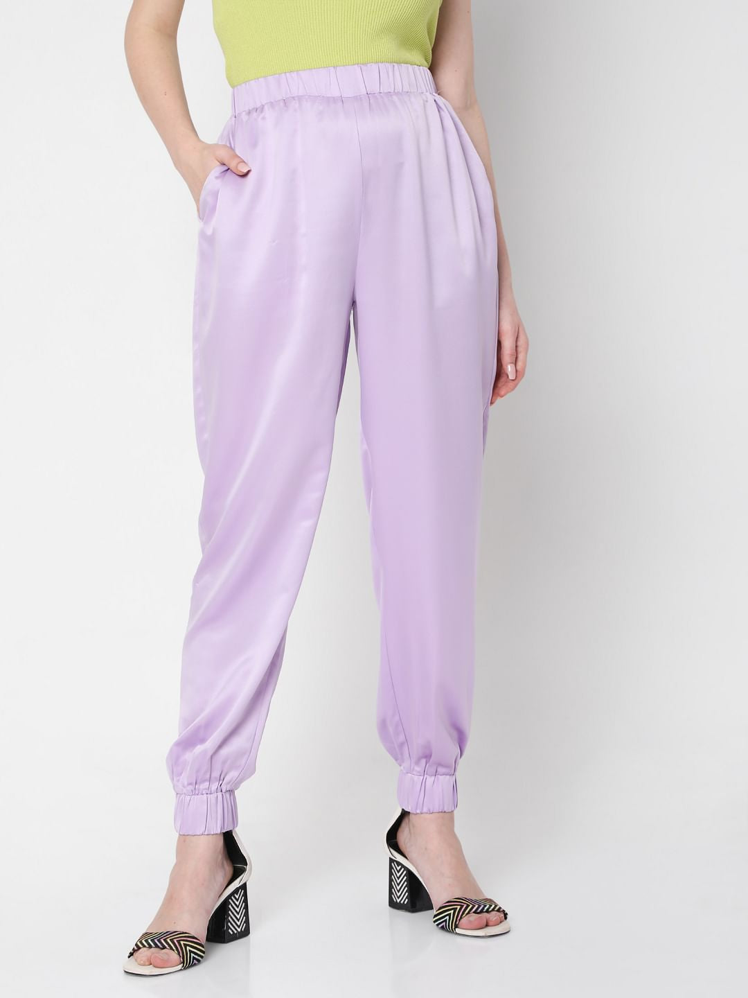 Lavender Co-Ord Set Pants