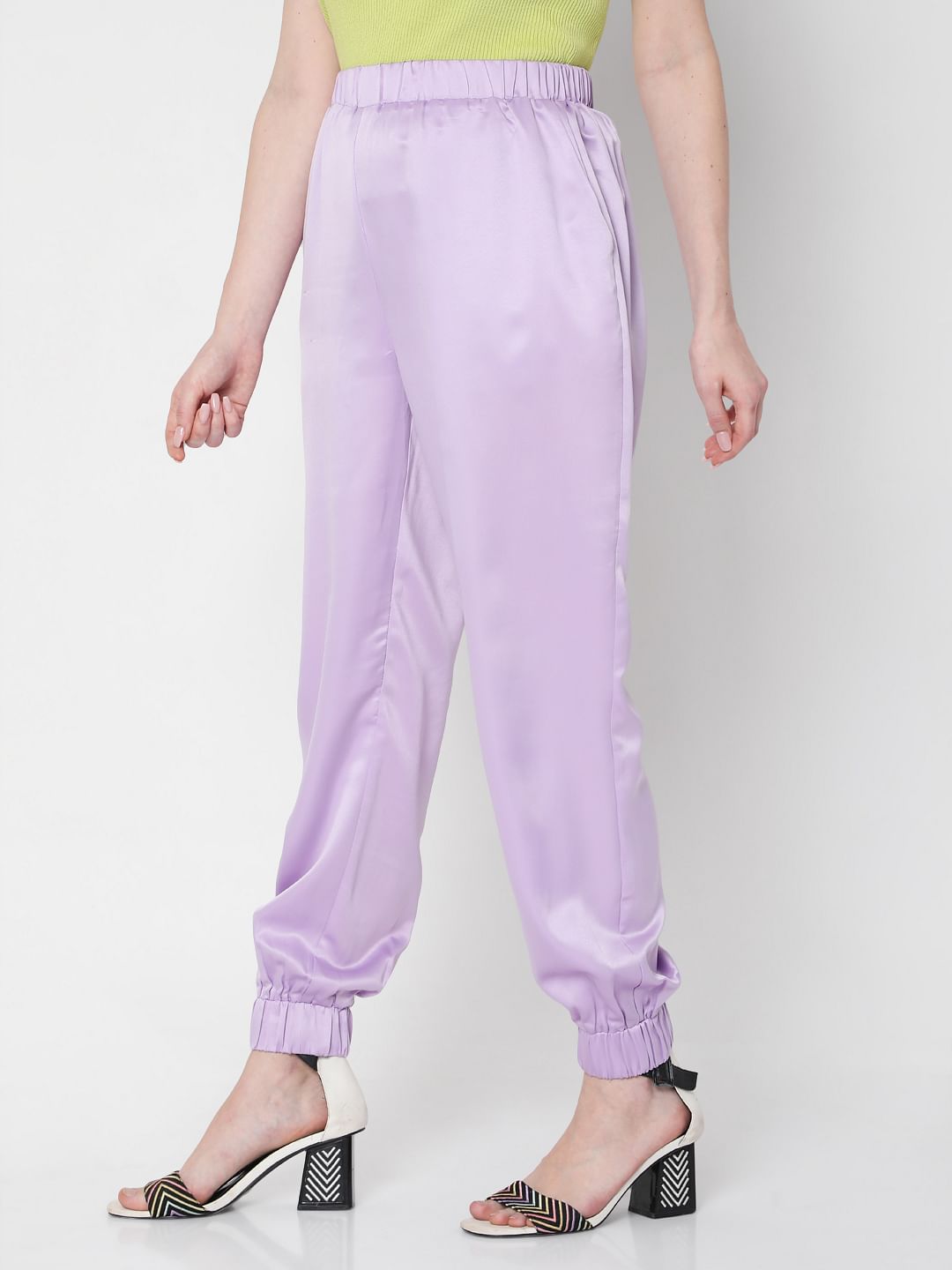 Lavender Co-Ord Set Pants