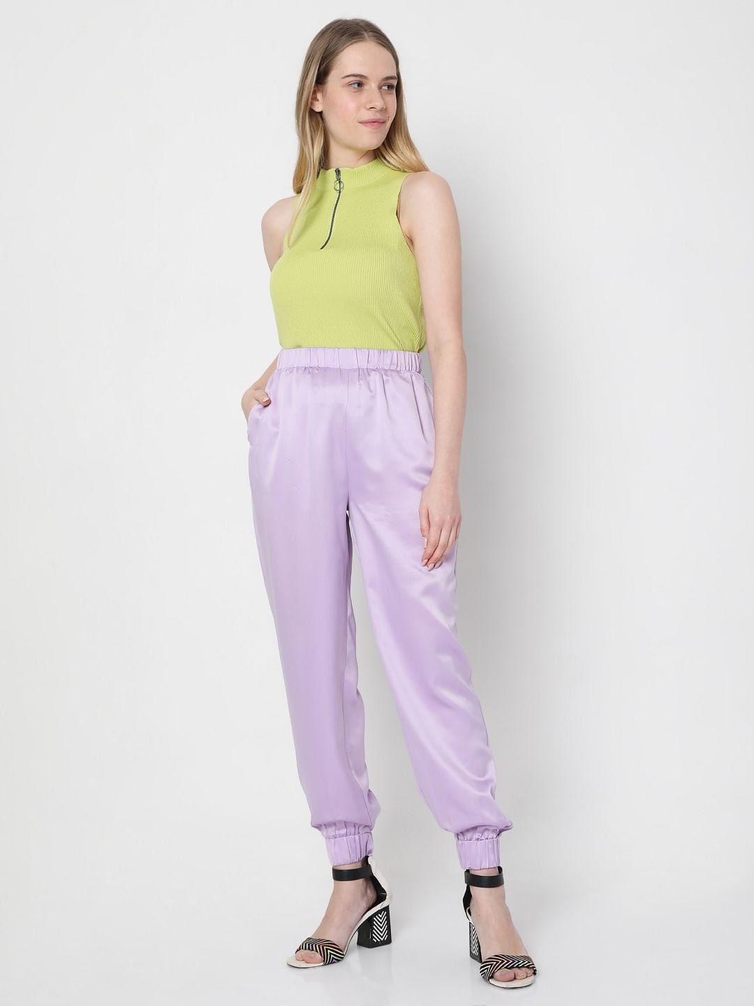 Lavender Co-Ord Set Pants