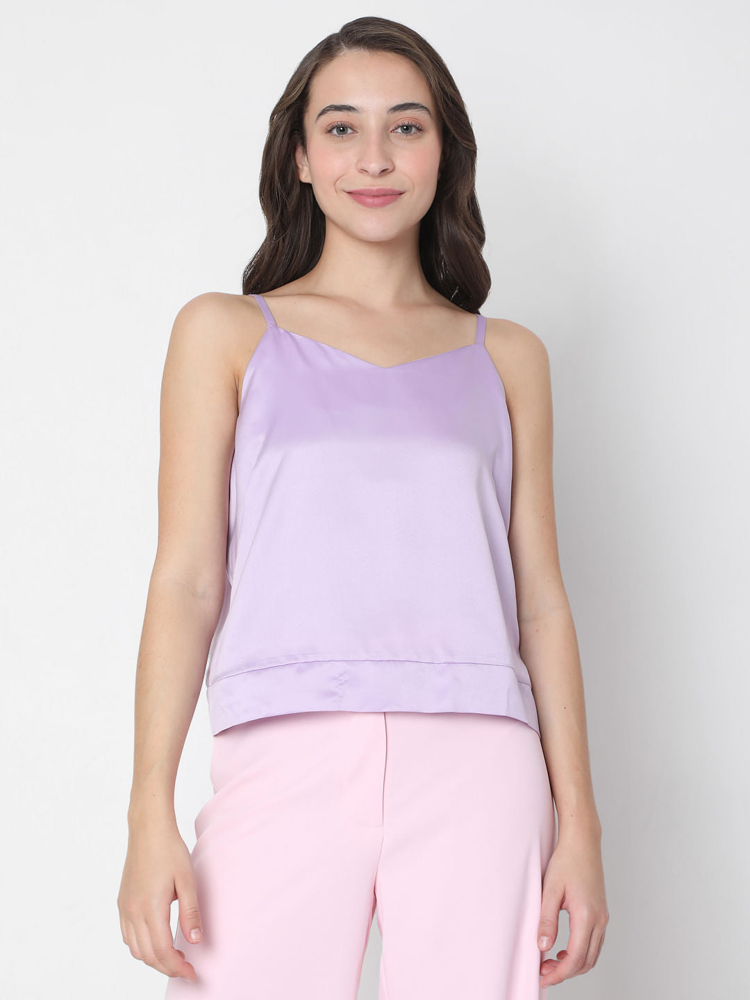Lavender Cami Co-Ord Set Top