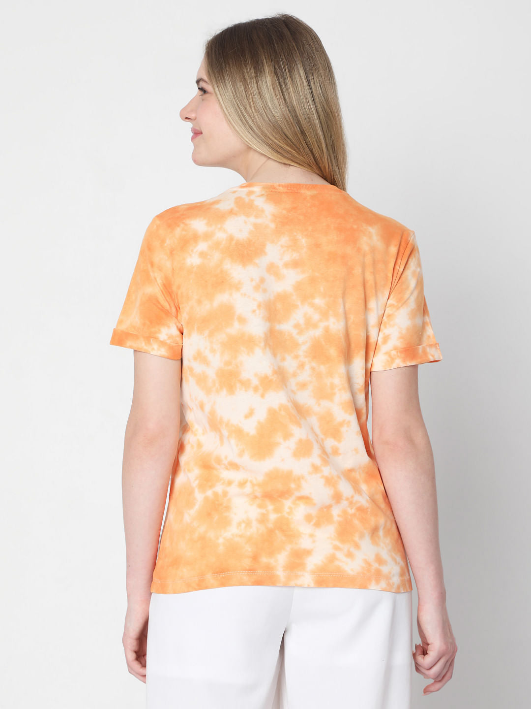 Orange Tie Dye T-Shirt