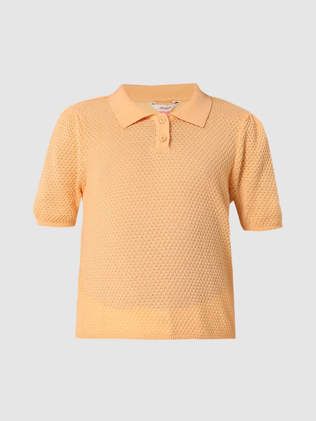 Peach Polo T-Shirt