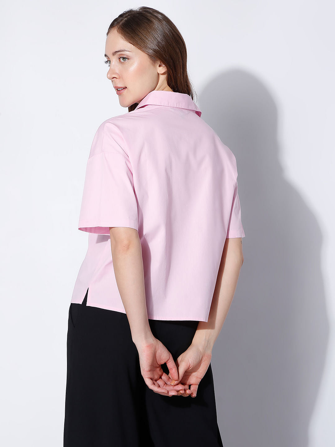 Lilac Boxy Fit Shirt