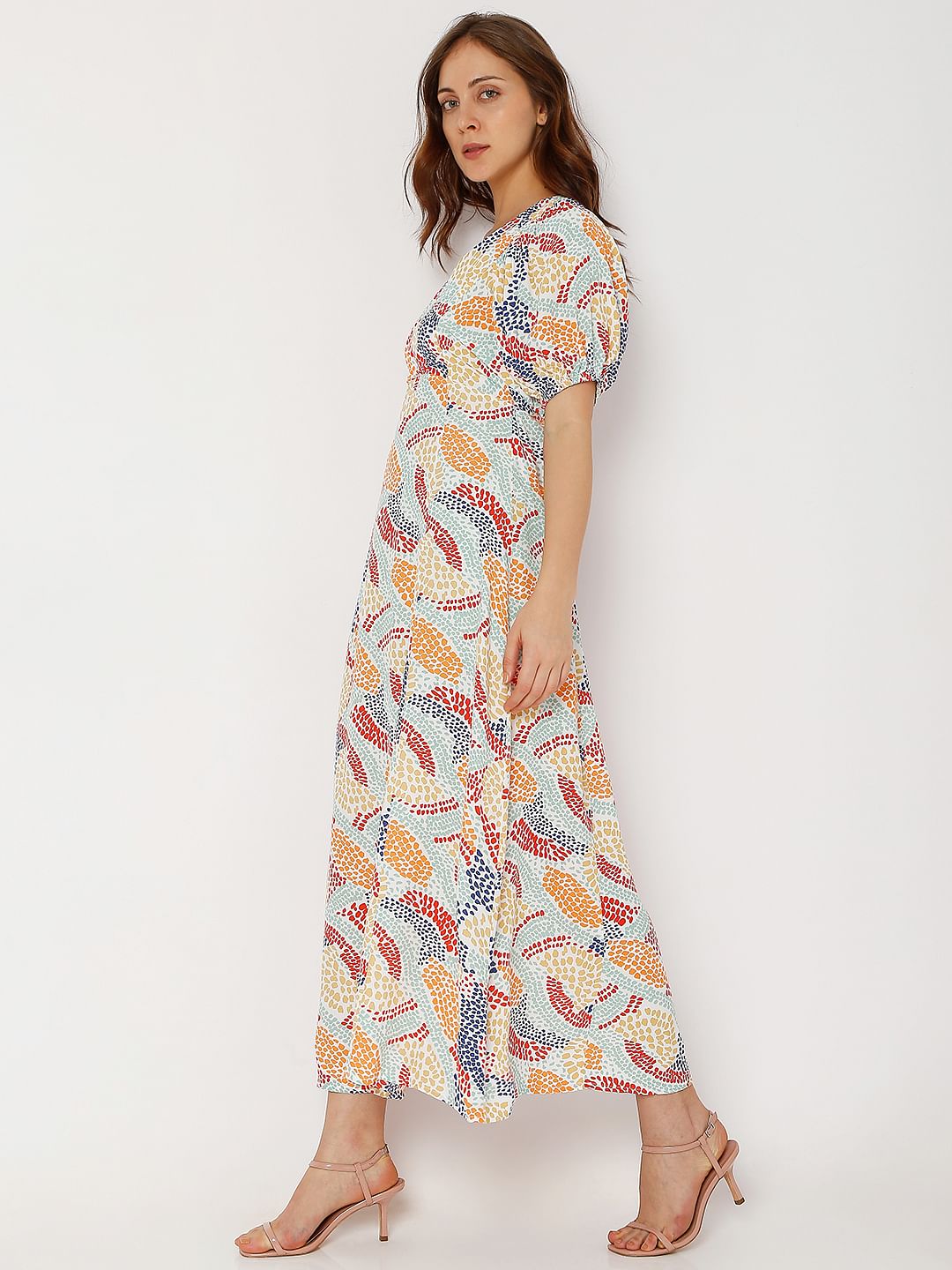 Multi-Colour Maxi Dress