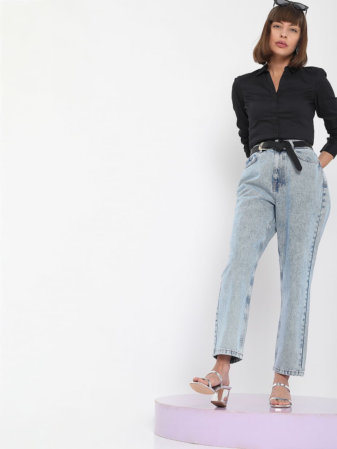 Light Blue Mom Jeans
