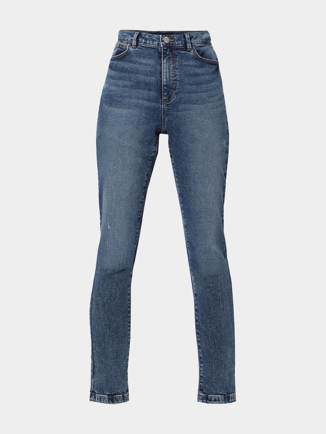 Blue High Waist Wendy Skinny Jeans