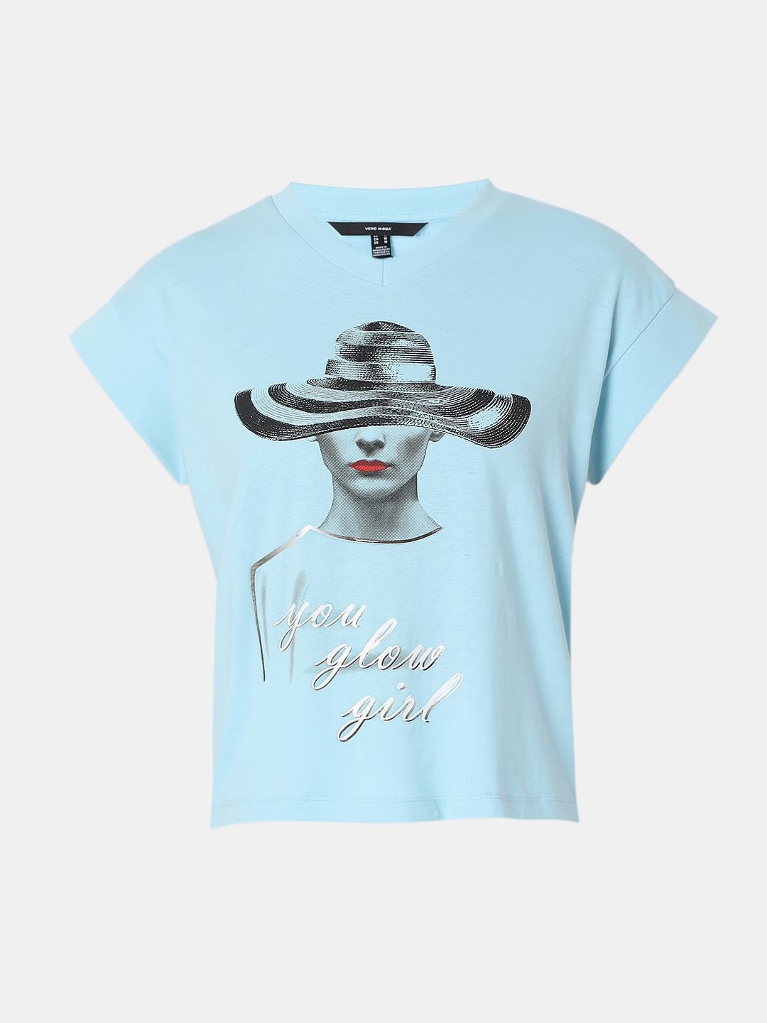 Blue Graphic T-Shirt