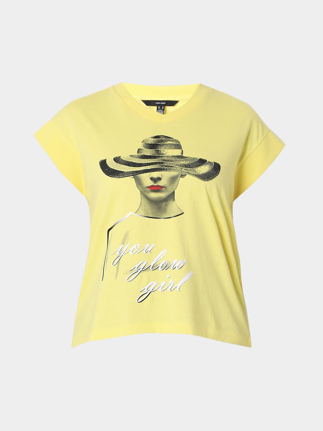Yellow Graphic T-Shirt