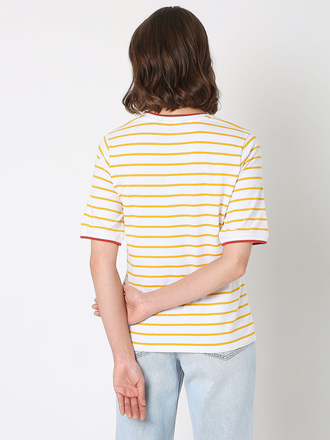 Yellow Striped T-Shirt