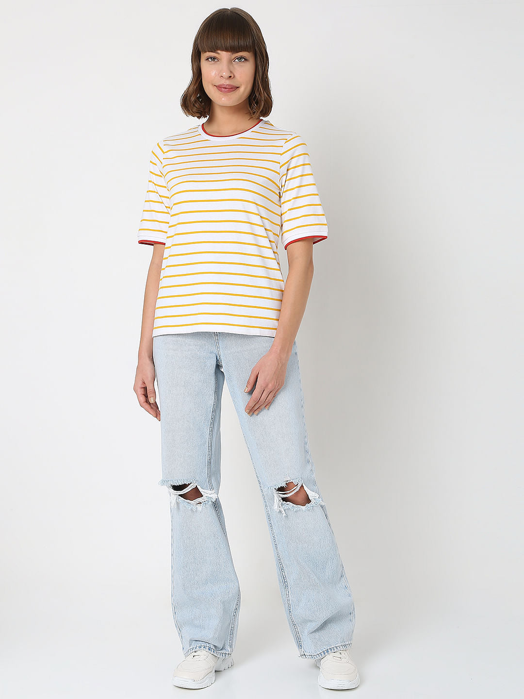 Yellow Striped T-Shirt