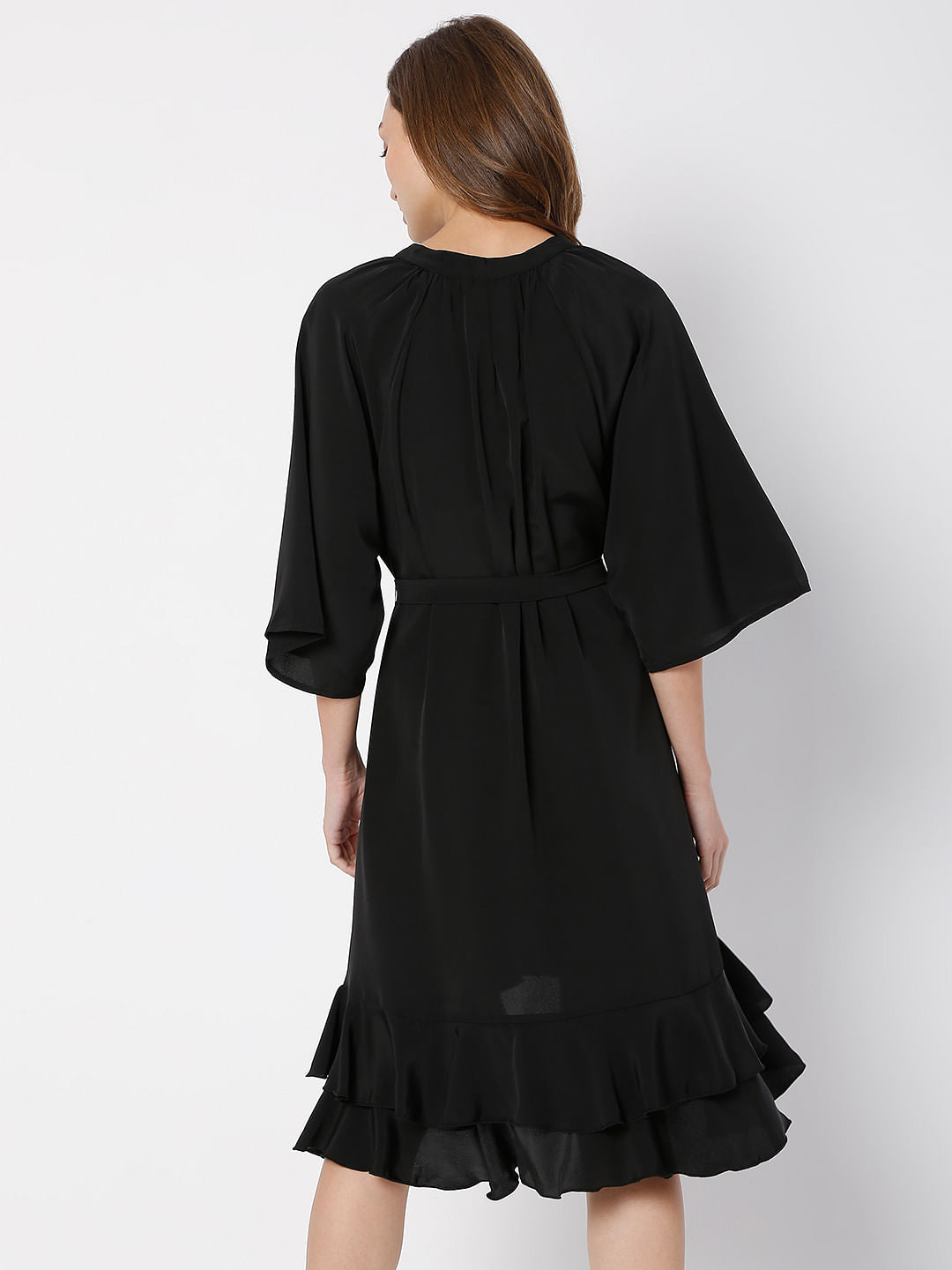 Black Asymmetric Dress