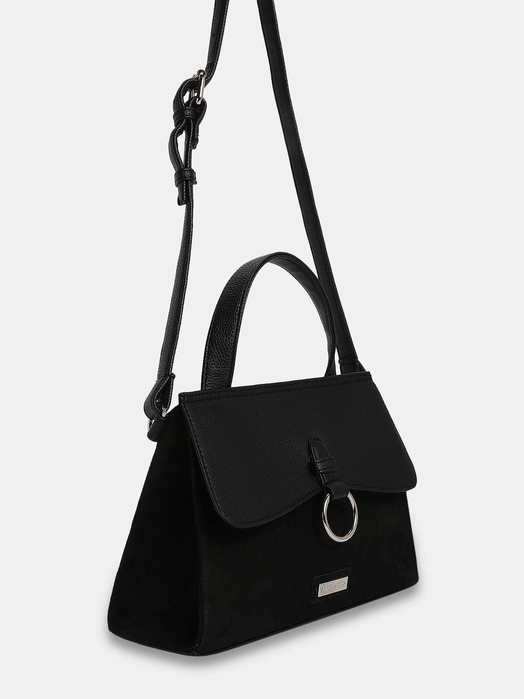 Black Baguette Bag