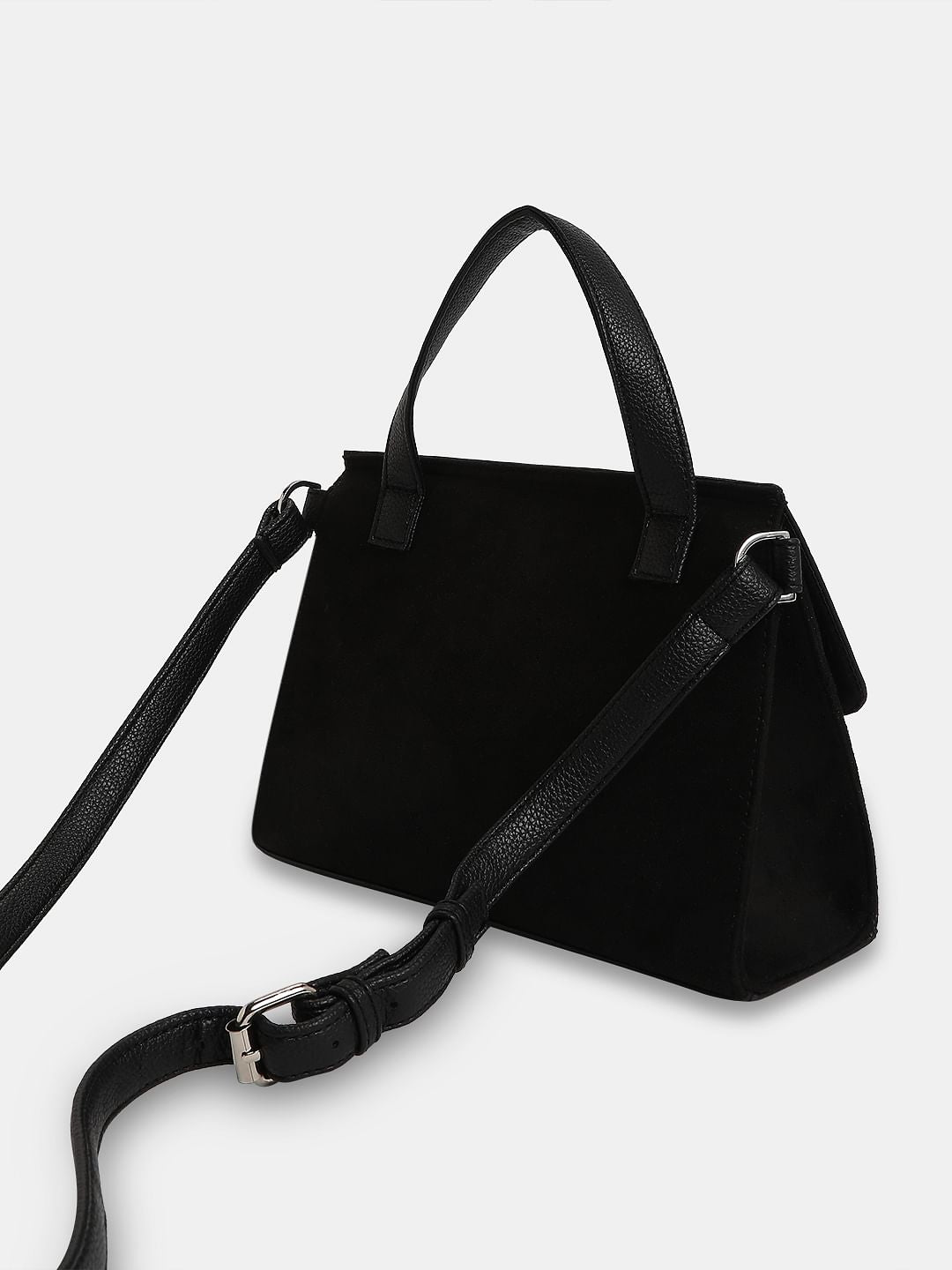 Black Baguette Bag