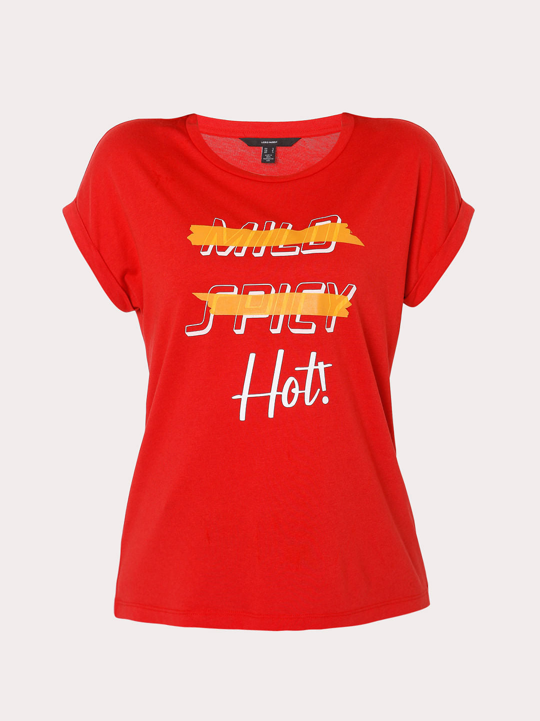 Red Graphic Print T-Shirt